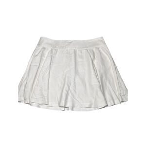 Alice & Olivia white mini flare skirt womens 10 preppy classic boho golf